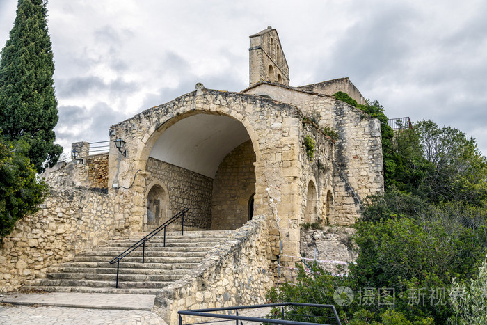 圣  彼得在 Castellet 加泰罗尼亚的圣彼得堡冬宫博物馆