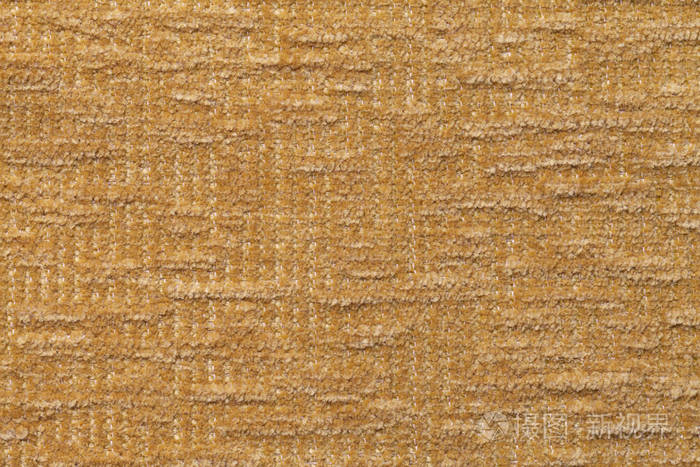 浅棕色的蓬松背景的柔软, 蓬松的布.纹理的纺织特写