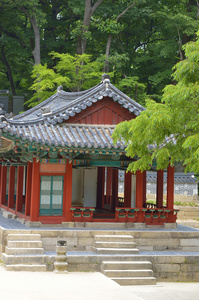 昌德宫宫在首尔韩国