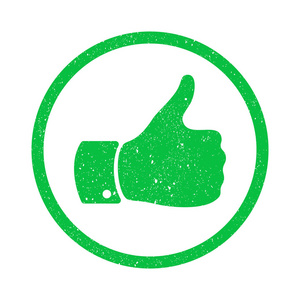 好的标志手图片