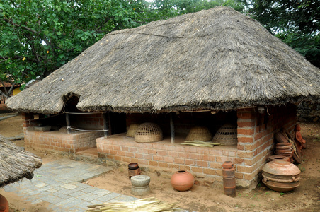 传统的印度小屋