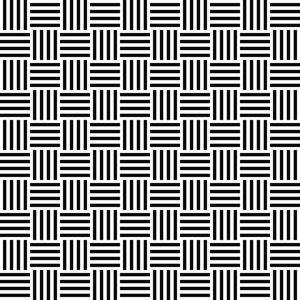 无缝的黑白色条纹图案照片