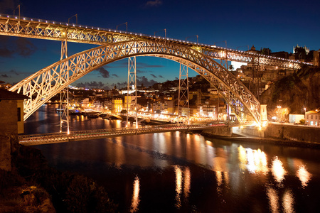 桥梁 dom 路易，波尔图，葡萄牙