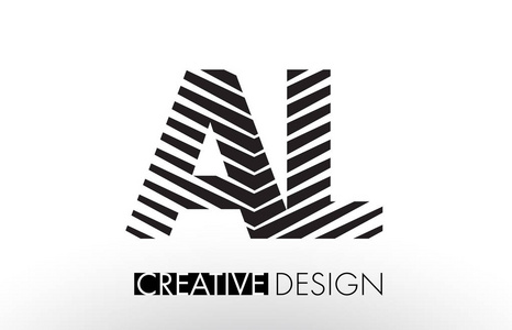 Al L 线信设计与创意优雅斑马