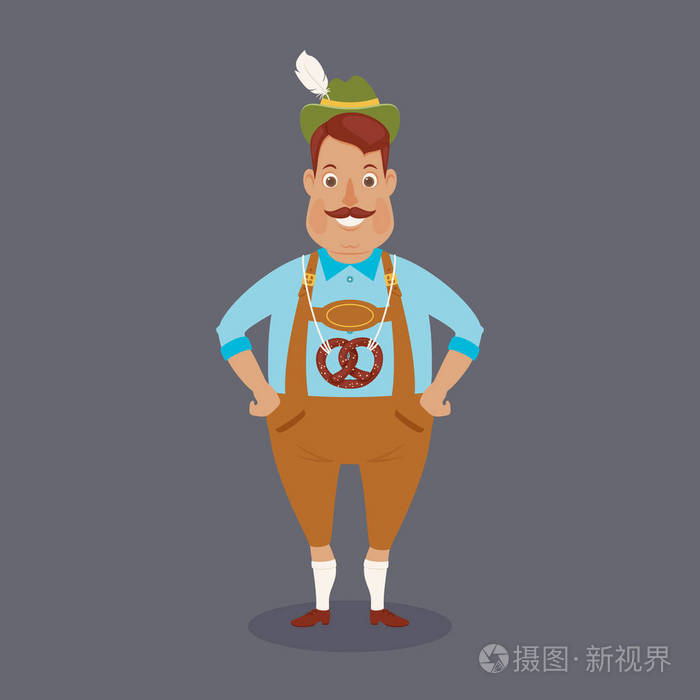 德国人在巴伐利亚服装