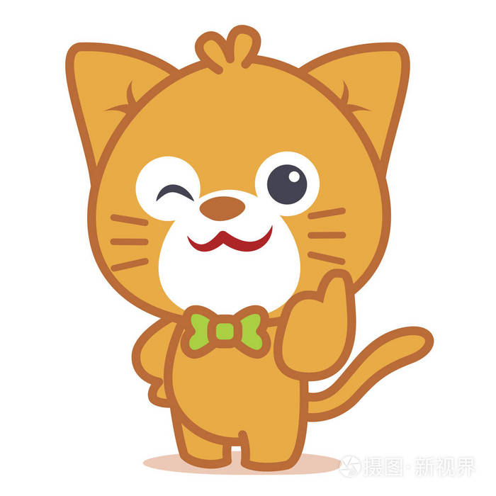 猫宠物集合的字符