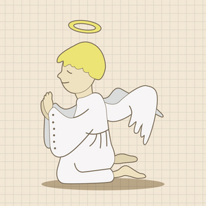 护士节天使的翅膀主题图片