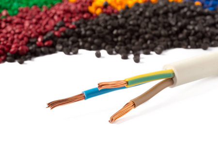 电缆用彩色塑料聚合物颗粒