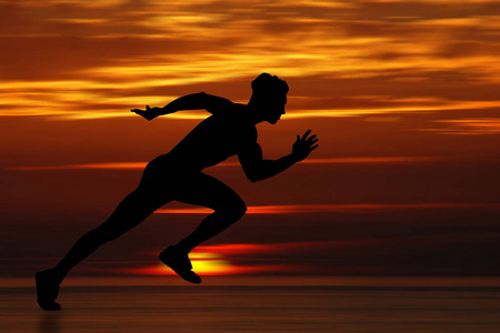 运动会冲刺图片