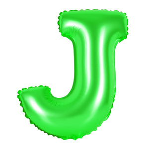 英文字母j绿色