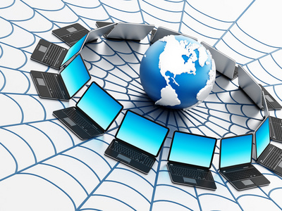 一张蜘蛛网全球计算机网络