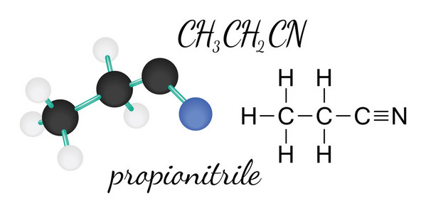 Ch3ch2cn 分子