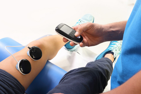 电刺激 治疗和康复照片