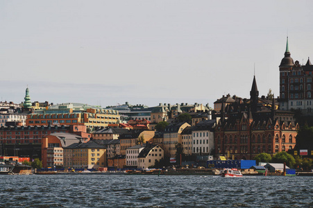 由北德建筑影响的古建筑斯德哥尔摩召开古城格姆拉斯坦的景观观