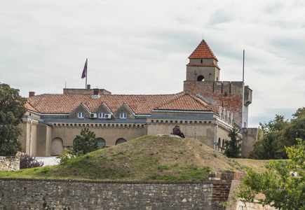 在贝尔格莱德，塞尔维亚的卡莱梅格丹堡垒