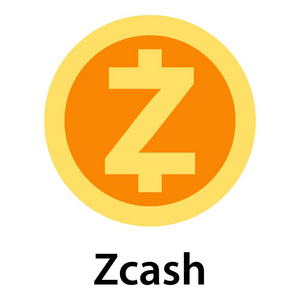 Zcash 图标, 平面样式