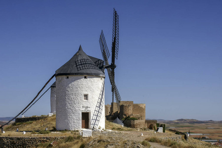 卡斯蒂利亚拉曼的风车在那里被启发了书唐吉诃德, 西班牙