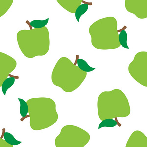 无缝模式与绿苹果