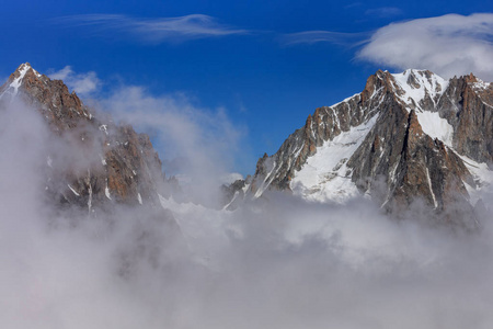 勃朗峰山