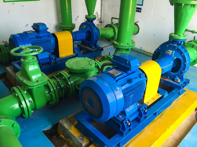 水处理厂水泵电机图片