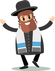 平犹太人拉比以色列犹太教 hasid
