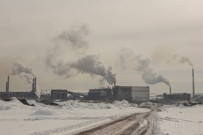 工厂烟雾污染