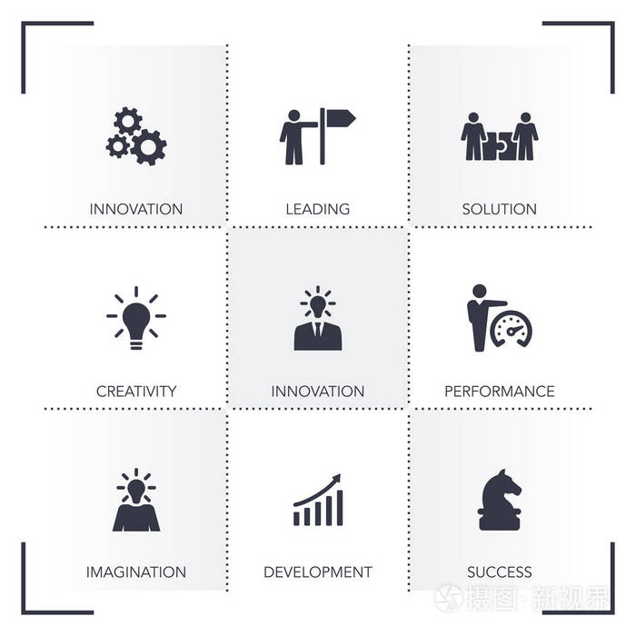 愿景图标集插画-正版商用图片0o3nc6-摄图新视界