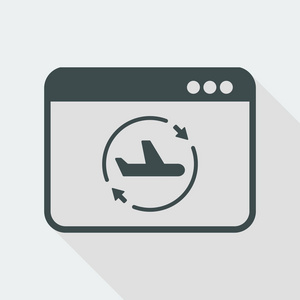 航空公司的装修的服务图标图片