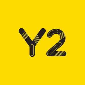 字母与数字 Y2 徽标