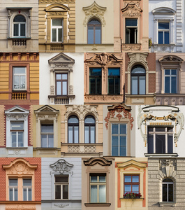 古典的布拉格 windows