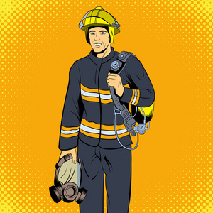 消防员漫画角色图片