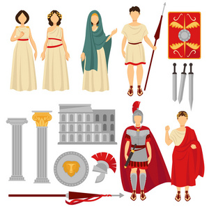 古罗马人物图片