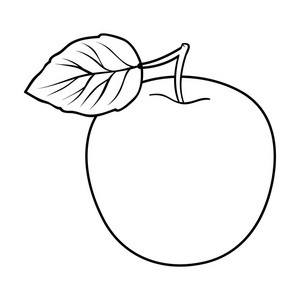 青苹果与叶.糖尿病的饮食.