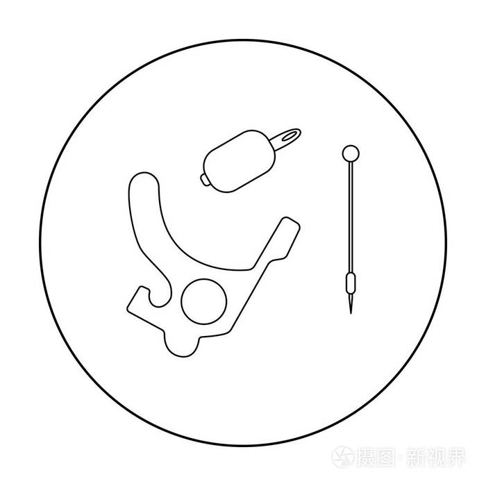 从大工作室大纲单纹身图标插画-正版商用图片0o4wmu-摄图新视界