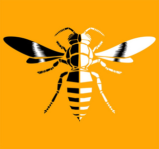 黄蜂，矢量图标