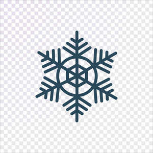 雪花 web 图标矢量图