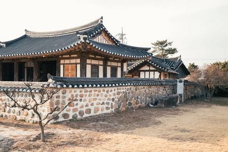 Gyochon 韩屋友楼村, 传统的房子在庆州, 韩国