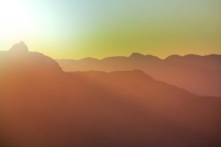 大峡谷的风景如画的风景, 亚利桑那州, 美国