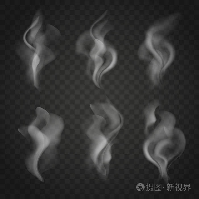 深色背景下的半透明烟雾集插画 正版商用图片0o5q8t 摄图新视界 深色背景下的半透明烟雾集插画 正版商用图片0o5q8t 摄图新视界