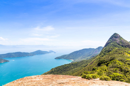 paty rio de janeiro br的一个热带峡湾