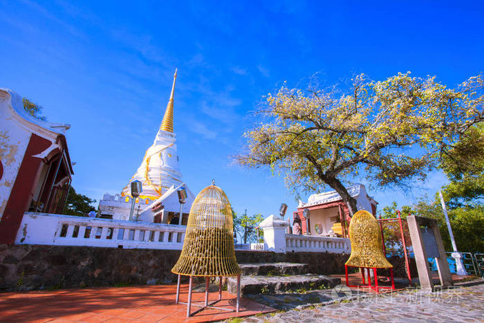 泰国宋卡府的一座神圣宝塔