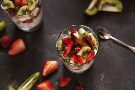 燕麦片, 小麦片, 谷物, 草莓, 健康早餐, 麦片和草莓, 饮食, 适当的