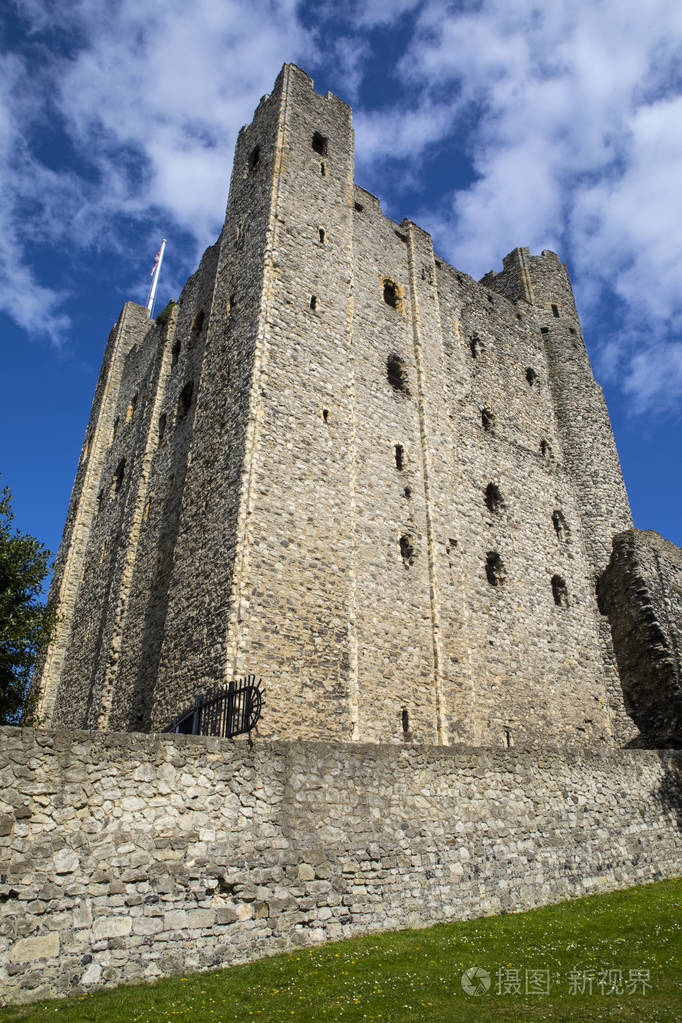 在肯特郡英国罗切斯特城堡