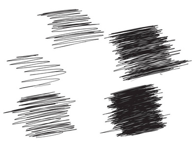 乱涂乱画素描笔触照片