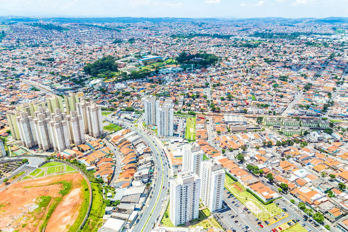 巴西圣保罗.鸟瞰图
