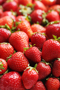 新鲜又美味的草莓