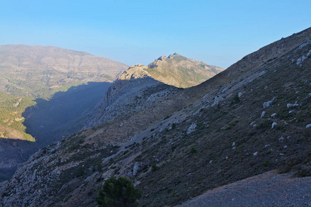 风景从 Bernia 山