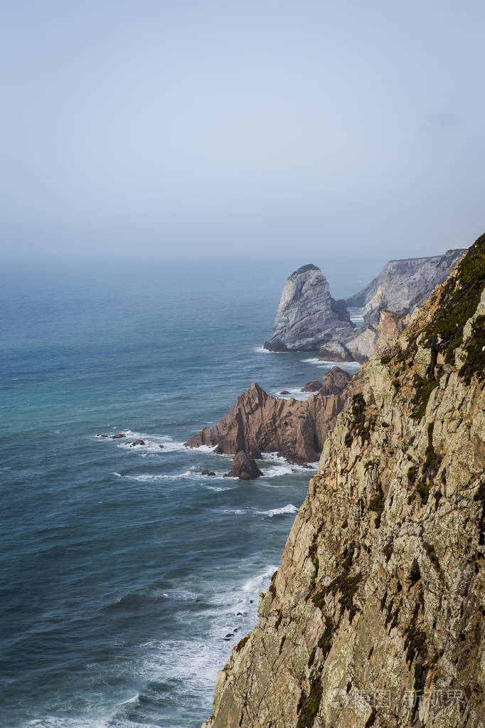 大西洋洲岩石的海角