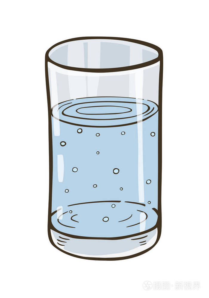 纯净水的载体玻璃