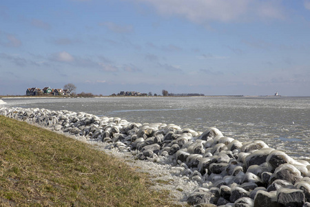 冬天 Marken 的美景